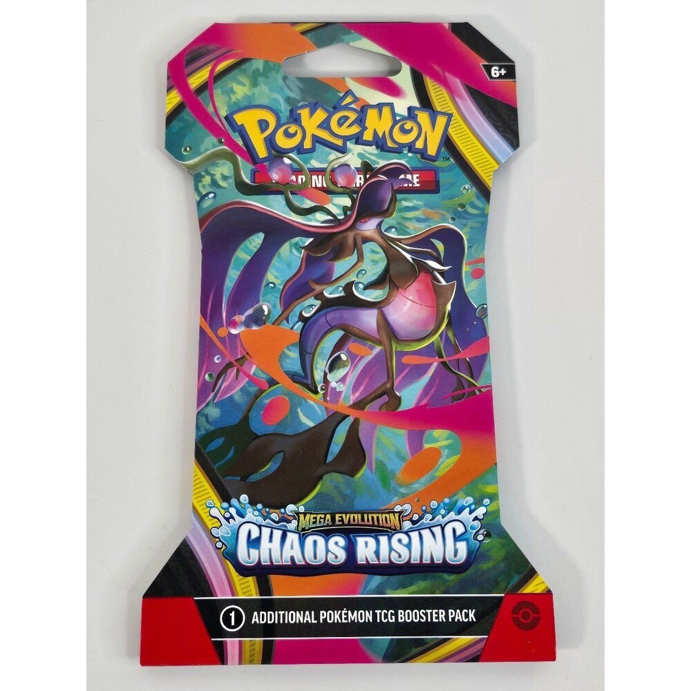 Pokémon TCG: Mega Evolution—Chaos Rising Sleeved Booster Pack
